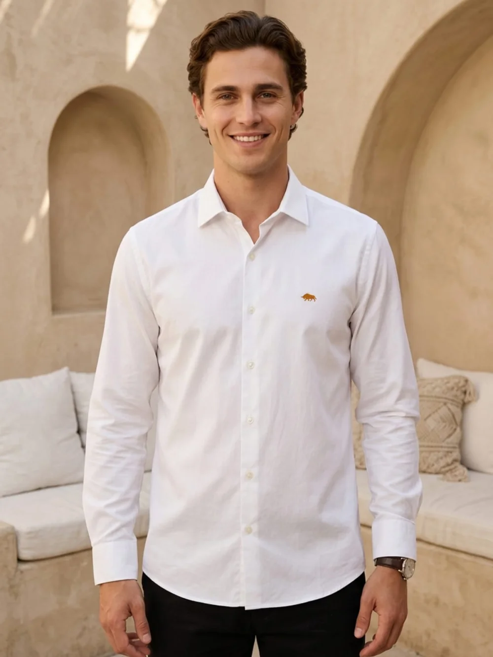 Torano - Premium White Slim Fit Shirt